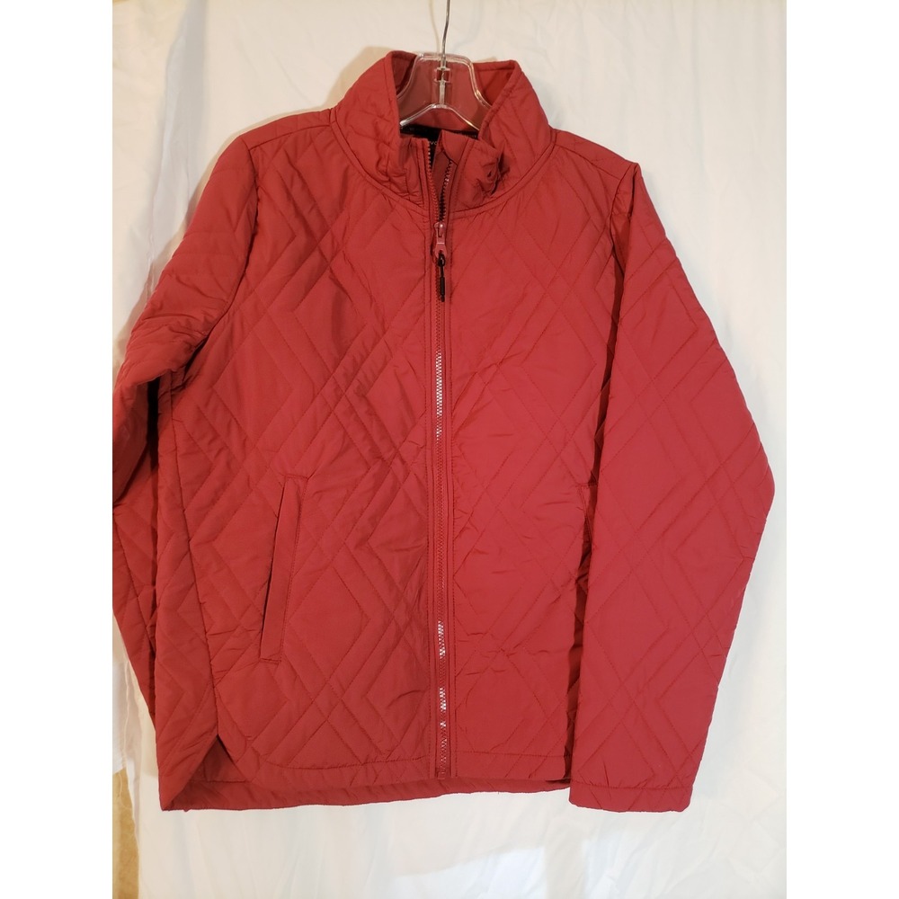 Women's Voyager Maroon Quilted Jacket Size S